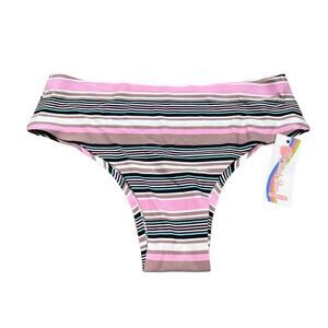 Cheek Boss Cheeky Panty Size XS pastel mocha stripes